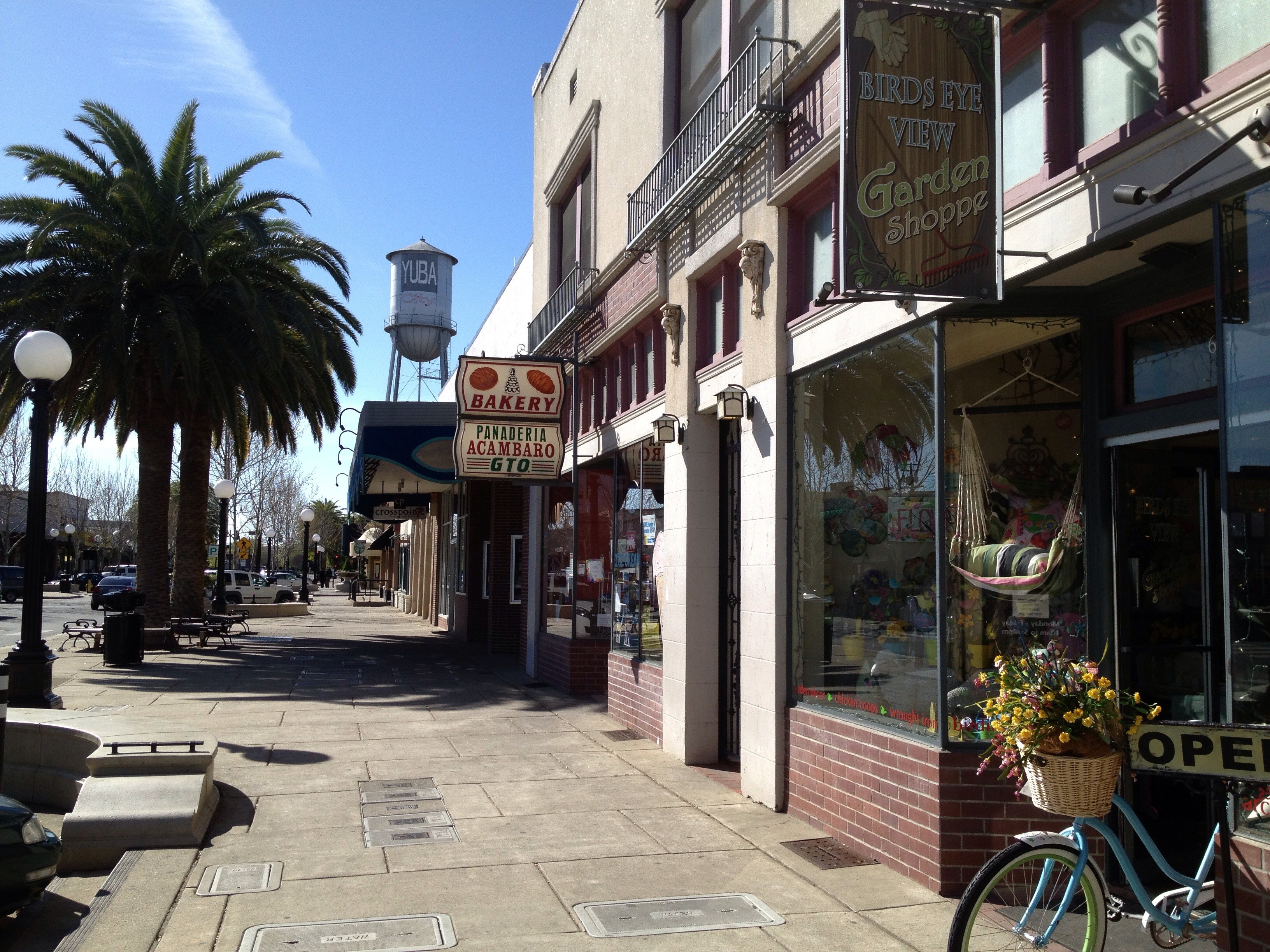 Downtown Yuba City, California